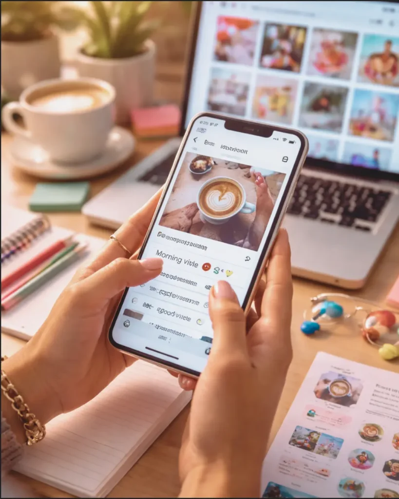 Best Freelance Digital Marketer in Thrissur posting something on social media