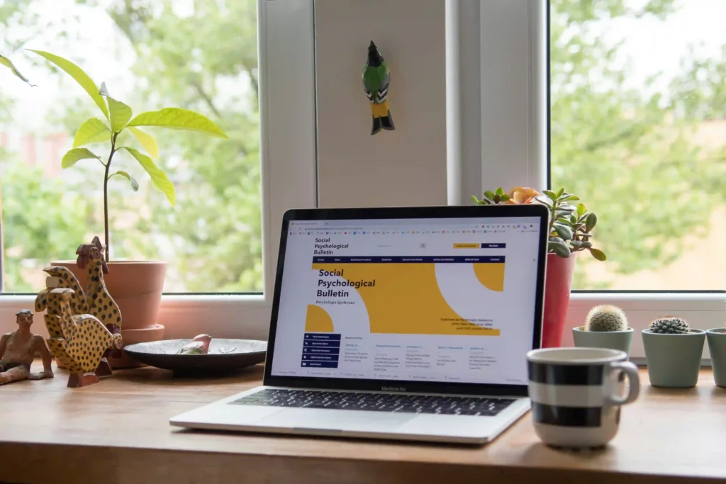 a laptop and a mug sitting on a table of the Best Freelance Digital Marketer in Thrissur
